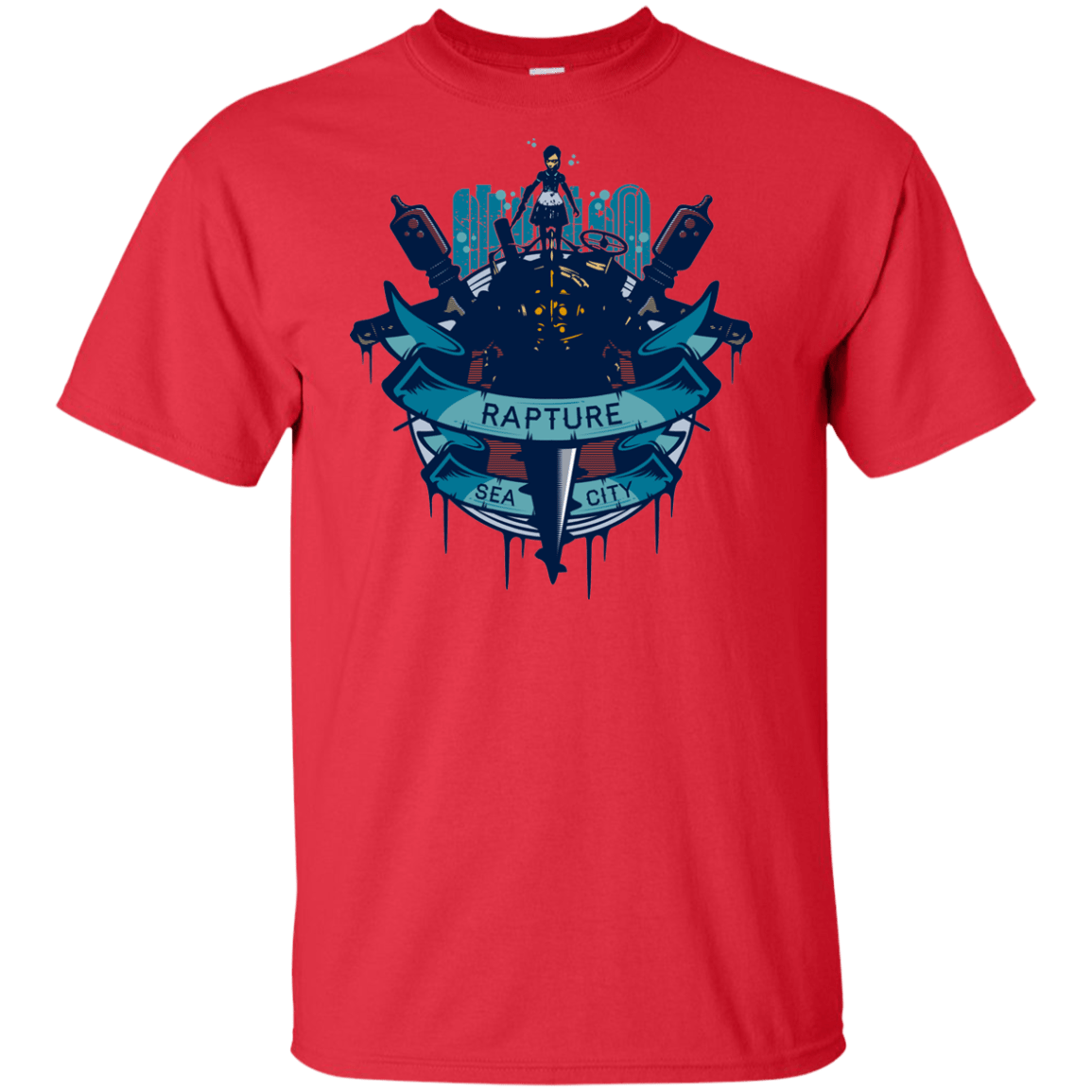 T-Shirts Red / XLT Under The Sea Tall T-Shirt