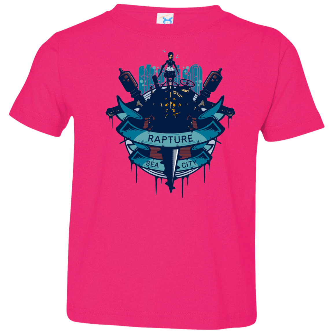 T-Shirts Hot Pink / 2T Under The Sea Toddler Premium T-Shirt