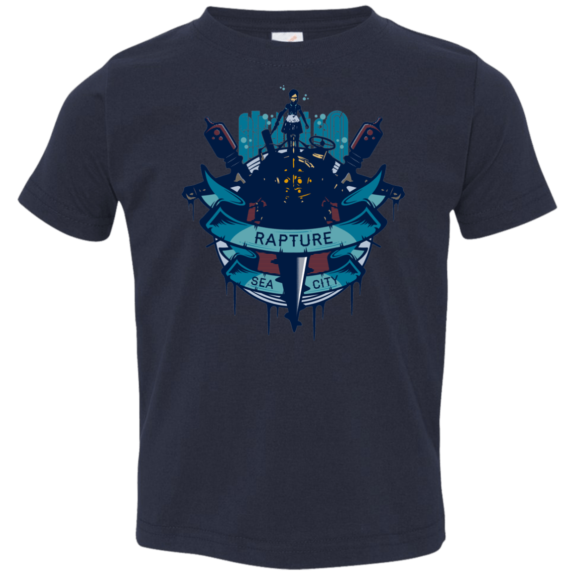 T-Shirts Navy / 2T Under The Sea Toddler Premium T-Shirt