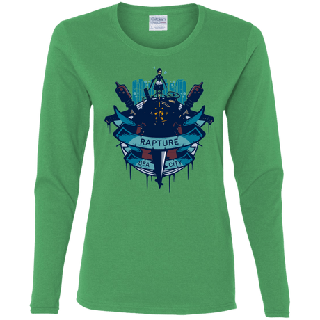 T-Shirts Irish Green / S Under The Sea Women's Long Sleeve T-Shirt