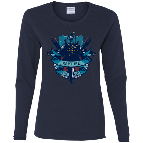 T-Shirts Navy / S Under The Sea Women's Long Sleeve T-Shirt