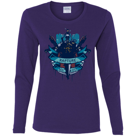 T-Shirts Purple / S Under The Sea Women's Long Sleeve T-Shirt