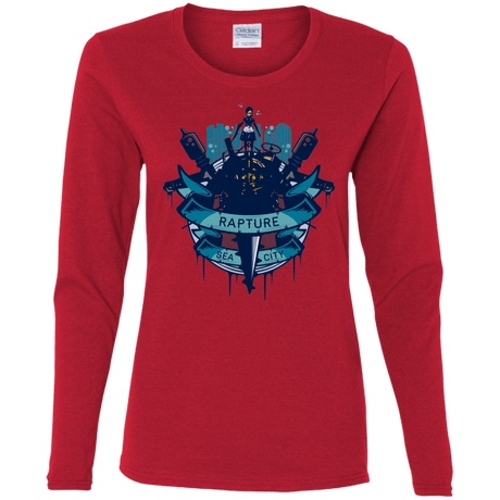 T-Shirts Red / S Under The Sea Women's Long Sleeve T-Shirt
