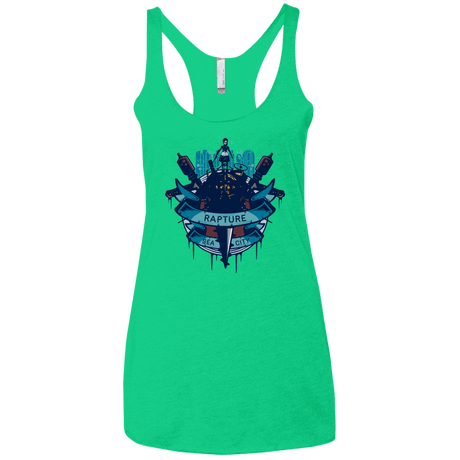 T-Shirts Envy / X-Small Under The Sea Women's Triblend Racerback Tank