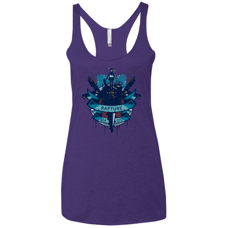 T-Shirts Purple Rush / X-Small Under The Sea Women's Triblend Racerback Tank