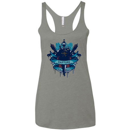 T-Shirts Venetian Grey / X-Small Under The Sea Women's Triblend Racerback Tank
