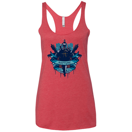 T-Shirts Vintage Red / X-Small Under The Sea Women's Triblend Racerback Tank