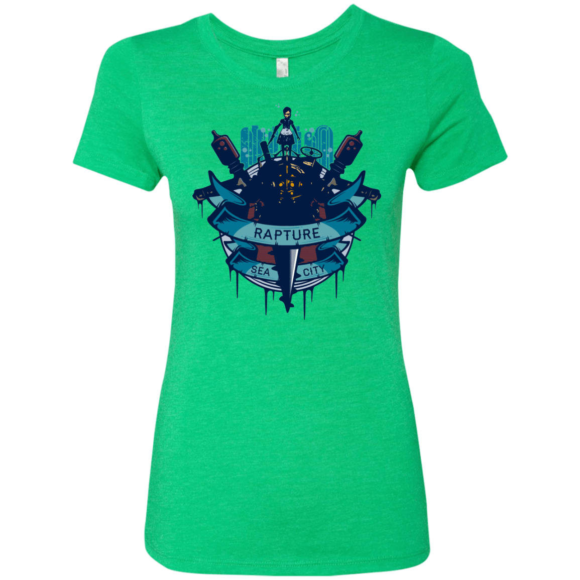 T-Shirts Envy / S Under The Sea Women's Triblend T-Shirt