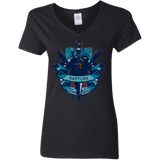 T-Shirts Black / S Under The Sea Women's V-Neck T-Shirt