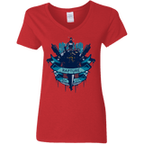 T-Shirts Red / S Under The Sea Women's V-Neck T-Shirt