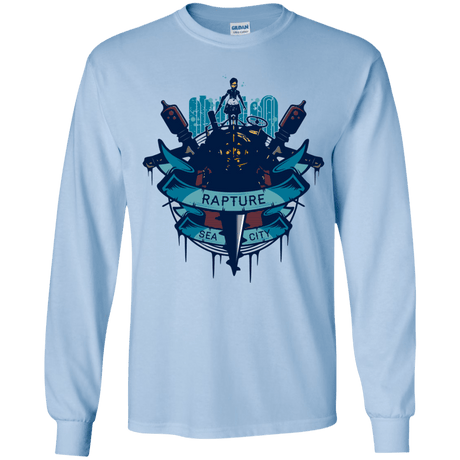 T-Shirts Light Blue / YS Under The Sea Youth Long Sleeve T-Shirt
