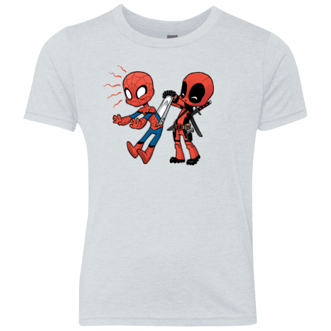 T-Shirts Heather White / YXS Underoos Youth Triblend T-Shirt