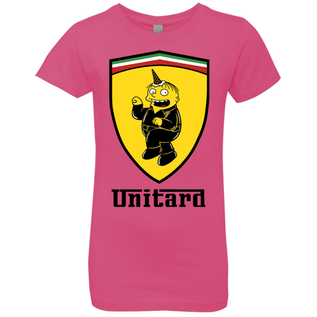 T-Shirts Hot Pink / YXS Unitardi Girls Premium T-Shirt