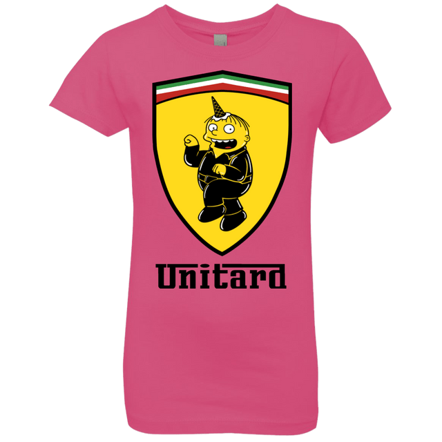 T-Shirts Hot Pink / YXS Unitardi Girls Premium T-Shirt