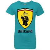 T-Shirts Tahiti Blue / YXS Unitardi Girls Premium T-Shirt