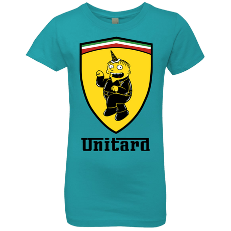 T-Shirts Tahiti Blue / YXS Unitardi Girls Premium T-Shirt