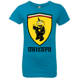 T-Shirts Turquoise / YXS Unitardi Girls Premium T-Shirt