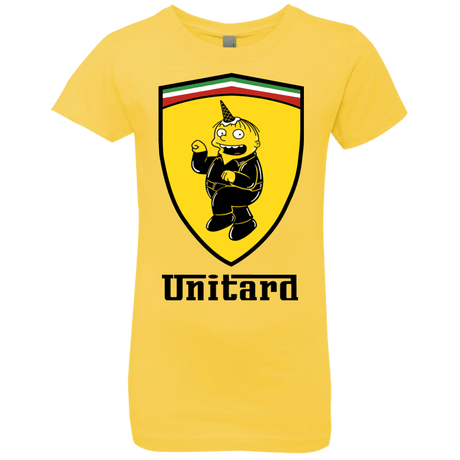 T-Shirts Vibrant Yellow / YXS Unitardi Girls Premium T-Shirt