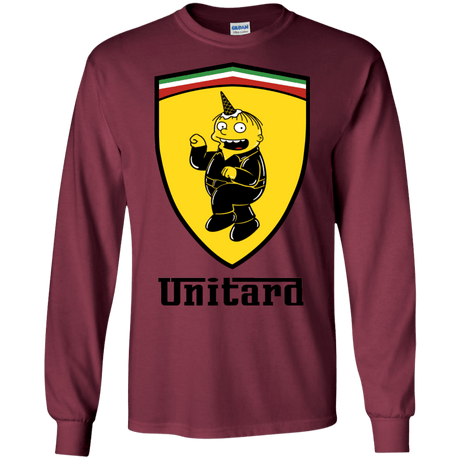 T-Shirts Maroon / S Unitardi Men's Long Sleeve T-Shirt