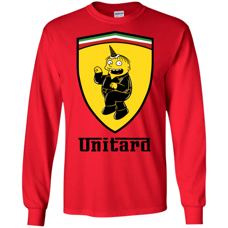 T-Shirts Red / S Unitardi Men's Long Sleeve T-Shirt