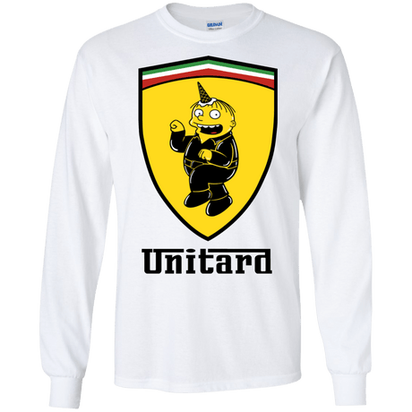 T-Shirts White / S Unitardi Men's Long Sleeve T-Shirt