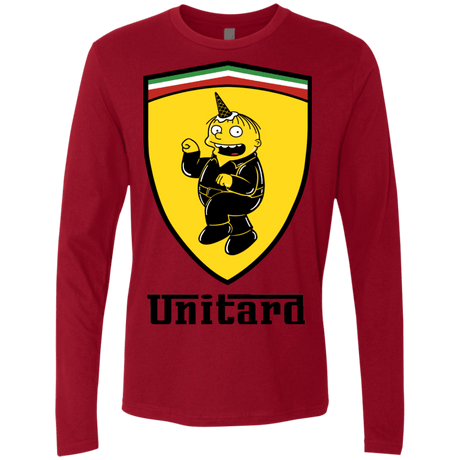 T-Shirts Cardinal / S Unitardi Men's Premium Long Sleeve