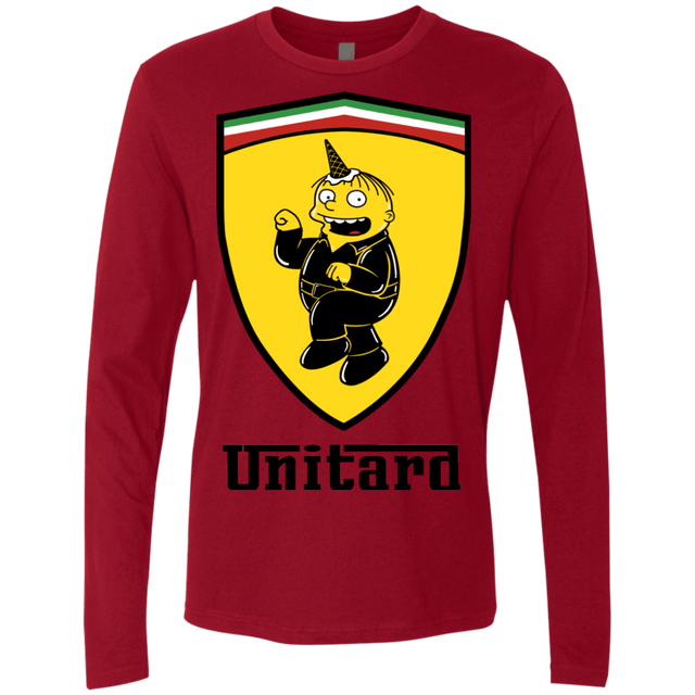 T-Shirts Cardinal / S Unitardi Men's Premium Long Sleeve