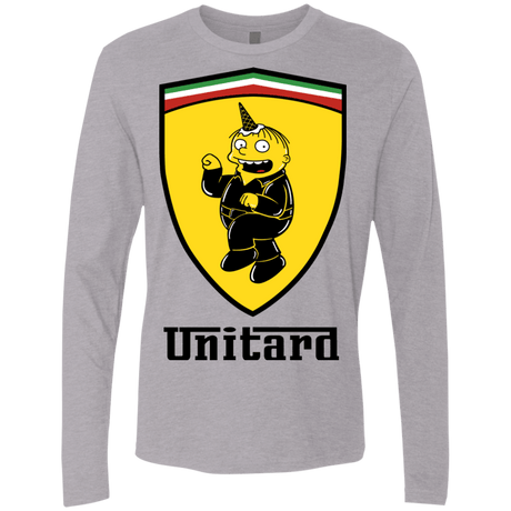 T-Shirts Heather Grey / S Unitardi Men's Premium Long Sleeve