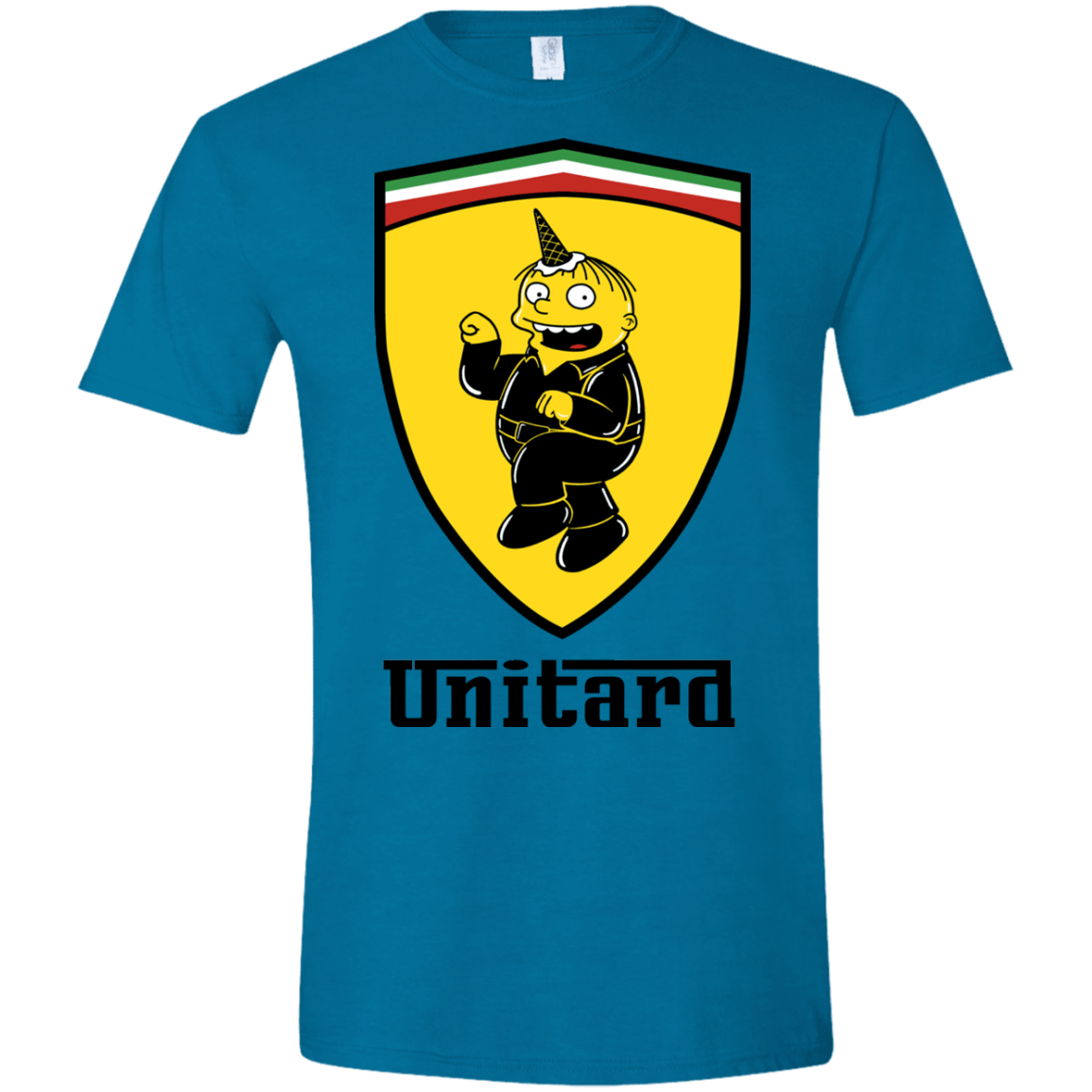 T-Shirts Antique Sapphire / S Unitardi Men's Semi-Fitted Softstyle