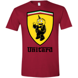 T-Shirts Cardinal Red / S Unitardi Men's Semi-Fitted Softstyle