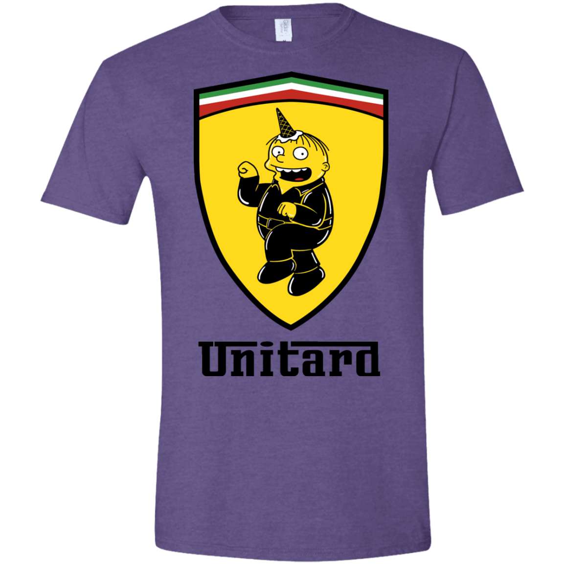 T-Shirts Heather Purple / S Unitardi Men's Semi-Fitted Softstyle