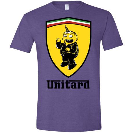 T-Shirts Heather Purple / S Unitardi Men's Semi-Fitted Softstyle
