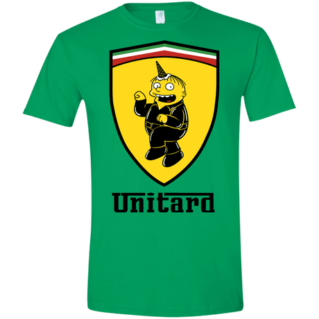 T-Shirts Irish Green / S Unitardi Men's Semi-Fitted Softstyle