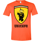 T-Shirts Orange / S Unitardi Men's Semi-Fitted Softstyle