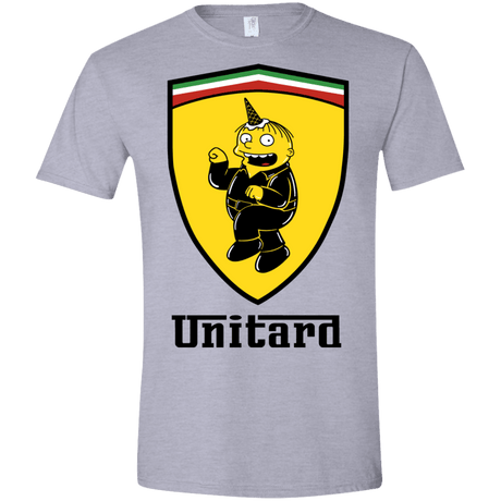 T-Shirts Sport Grey / X-Small Unitardi Men's Semi-Fitted Softstyle