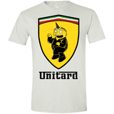 T-Shirts White / X-Small Unitardi Men's Semi-Fitted Softstyle