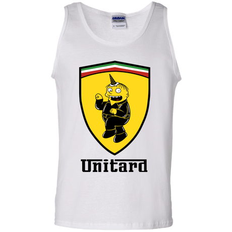 T-Shirts White / S Unitardi Men's Tank Top