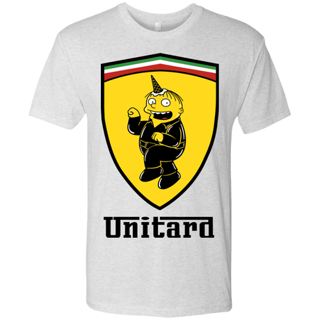 T-Shirts Heather White / S Unitardi Men's Triblend T-Shirt