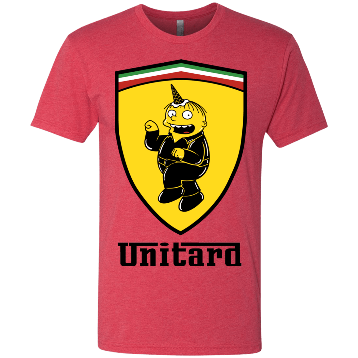 T-Shirts Vintage Red / S Unitardi Men's Triblend T-Shirt