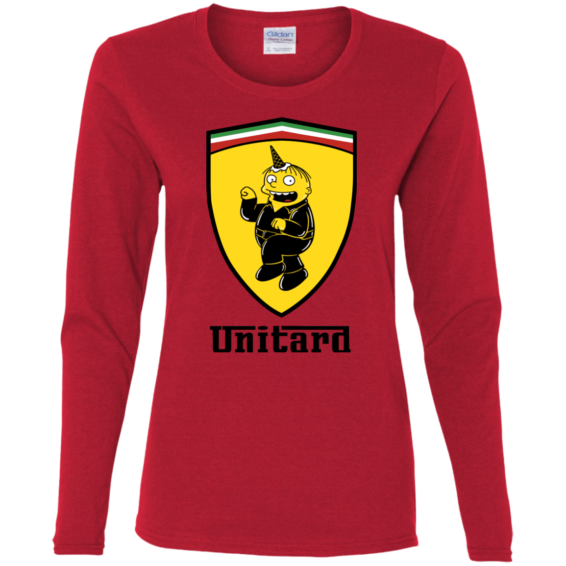 T-Shirts Red / S Unitardi Women's Long Sleeve T-Shirt