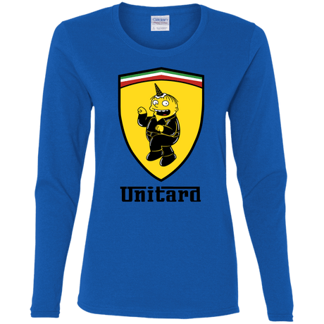 T-Shirts Royal / S Unitardi Women's Long Sleeve T-Shirt