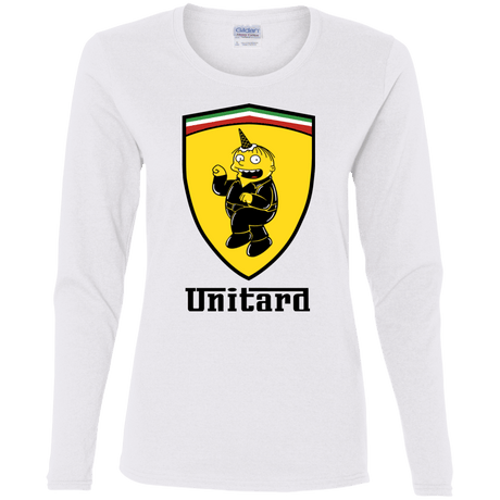 T-Shirts White / S Unitardi Women's Long Sleeve T-Shirt