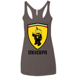 T-Shirts Macchiato / X-Small Unitardi Women's Triblend Racerback Tank