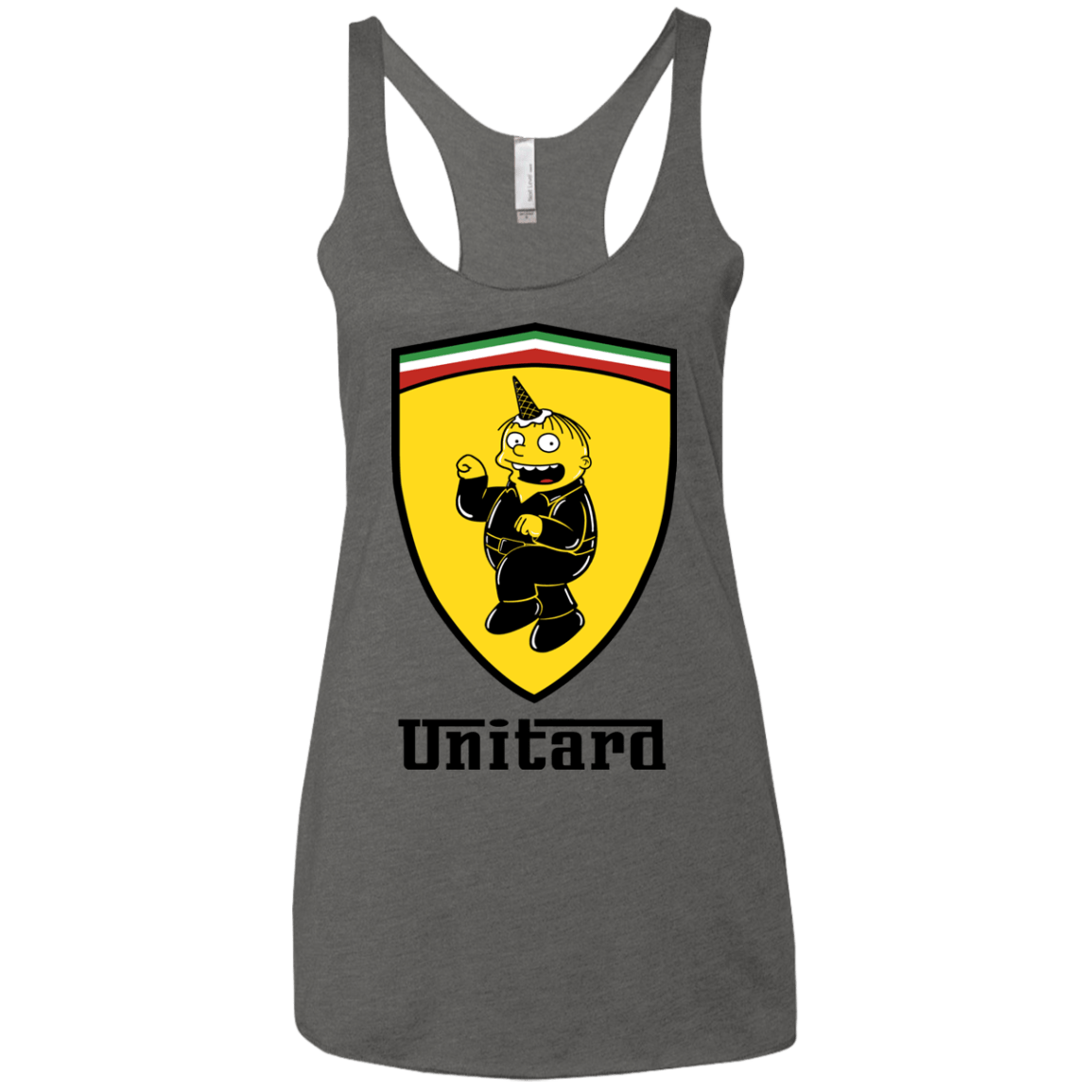 T-Shirts Premium Heather / X-Small Unitardi Women's Triblend Racerback Tank