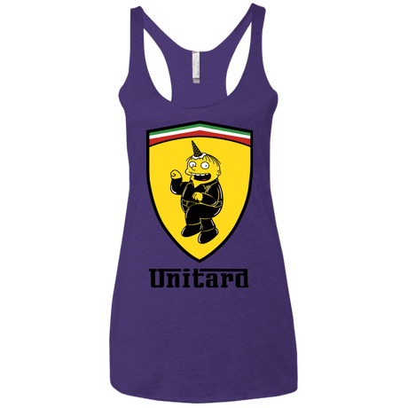 T-Shirts Purple Rush / X-Small Unitardi Women's Triblend Racerback Tank