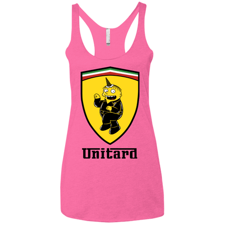 T-Shirts Vintage Pink / X-Small Unitardi Women's Triblend Racerback Tank