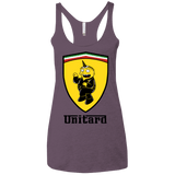 T-Shirts Vintage Purple / X-Small Unitardi Women's Triblend Racerback Tank