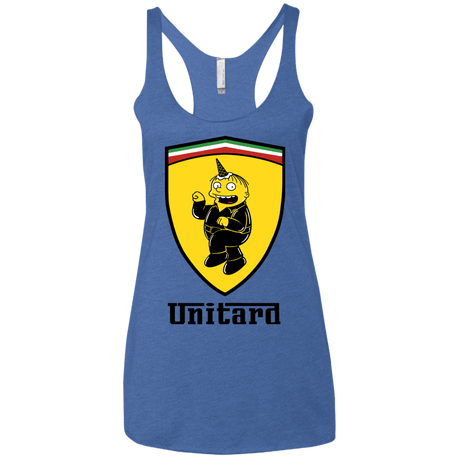 T-Shirts Vintage Royal / X-Small Unitardi Women's Triblend Racerback Tank