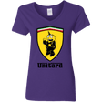 T-Shirts Purple / S Unitardi Women's V-Neck T-Shirt