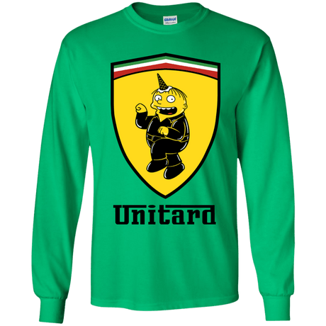 T-Shirts Irish Green / YS Unitardi Youth Long Sleeve T-Shirt